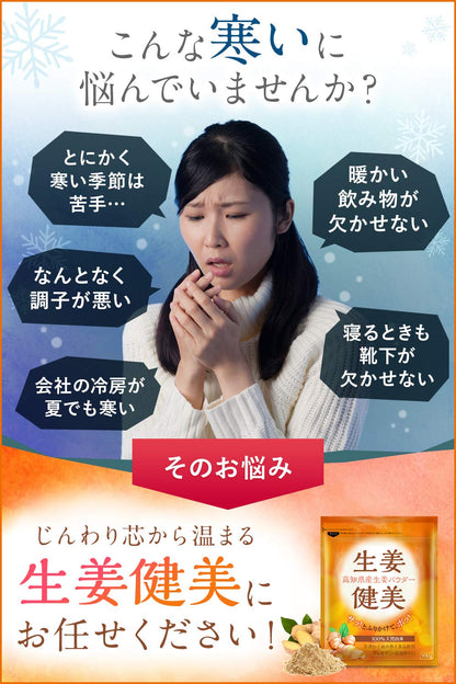 Ginger Bodybuilding Japanese Ground Ginger Powder 100G for Health Boost