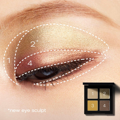 Shu Uemura Chromatics 5.6G Ice Sculpt Summer Matsuri Eyeshadow Palette Authentic