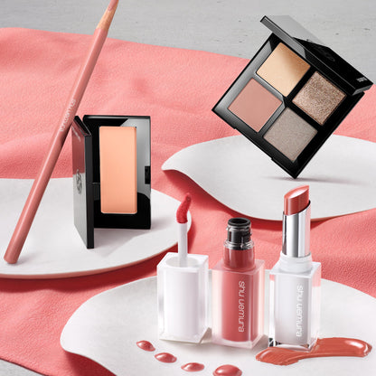 Shu Uemura Kinukea Nude Lipstick Mitarashi Brown Hana Miglace 2.8g