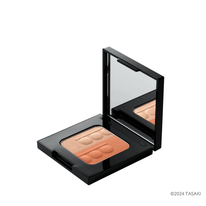 Shu Uemura Nacle Highlighter Blush Duo Pearly Yellow Gold Tasaki Palette