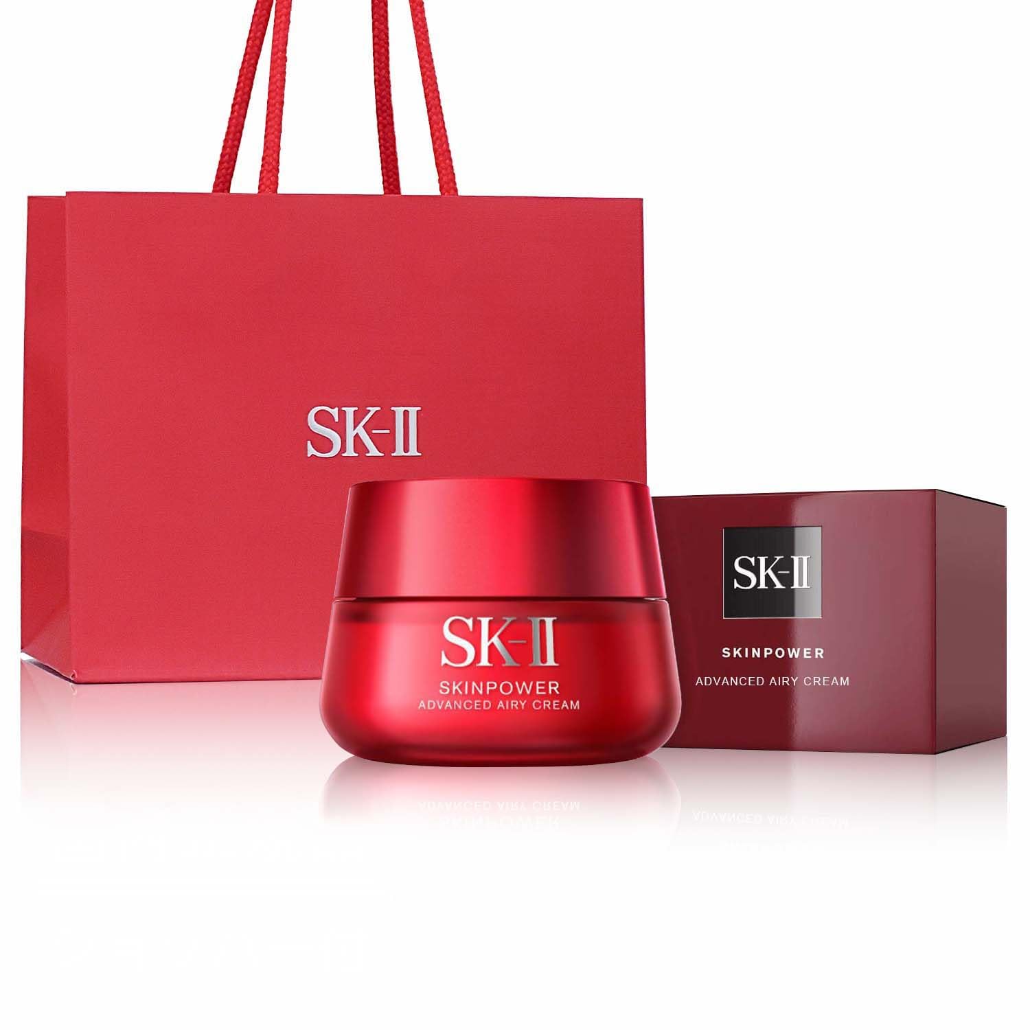 SK-II SKINPOWER ADVANCED AIRY & エッセンス Amazon.com: SK-II SKINPOWER Airy Face Cream - Anti Aging