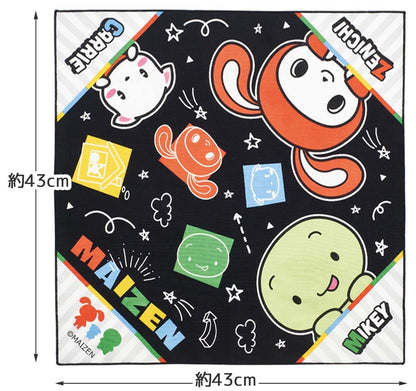 Skater Kids Lunch Box Cloth 43x43cm Made in Japan Maizen Sisters