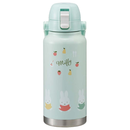 Skater Miffy 1000ml Stainless Steel Bottle With Handle Direct Drink