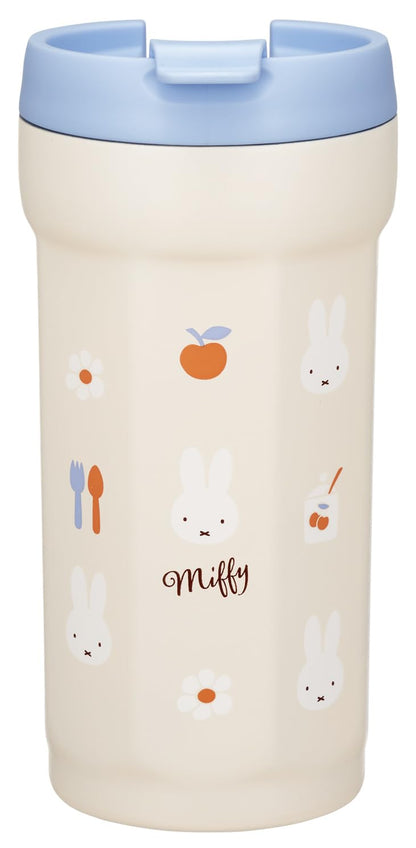 Skater 350ml Octagonal Stainless Steel Insulated Tumbler with Lid Miffy Design