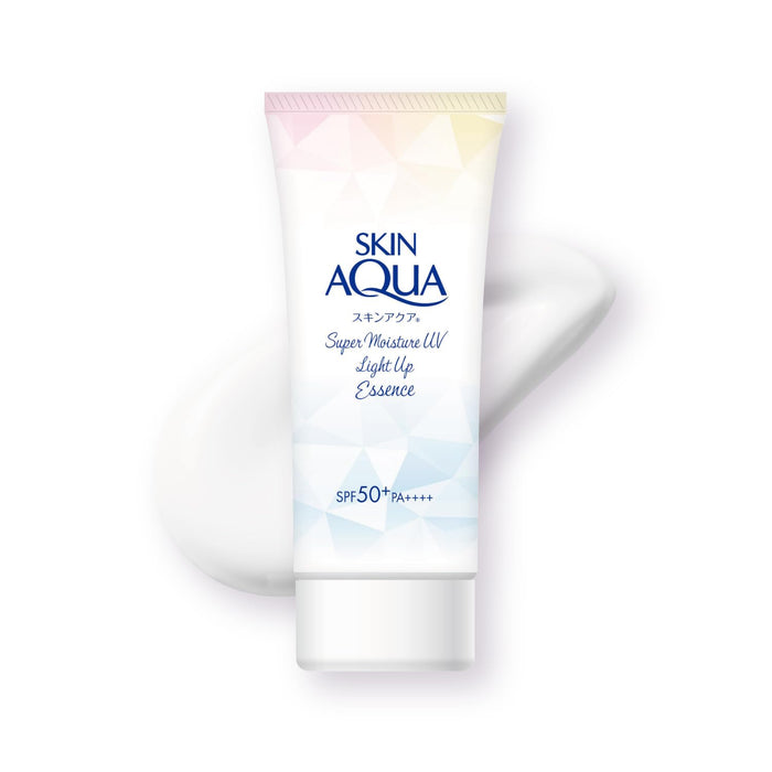 Skin Aqua Super Moisture UV Essence SPF50+ Tone Up Sunscreen 70g Lily Scent