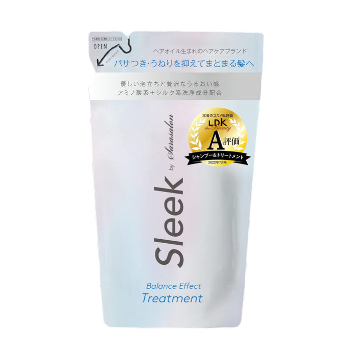 Sleek By Sarasall 平衡效果护理 340ml - 损伤护理护发素