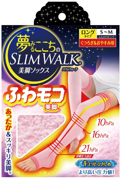 Slim Walk Fuwamoko 美腿優質 ML 尺寸壓力襪