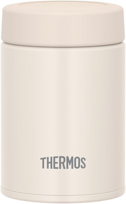 Thermos Compact 200ml Vacuum Insulated Soup Jar Easy-to-Clean Ivory - Model JBZ-201 IV