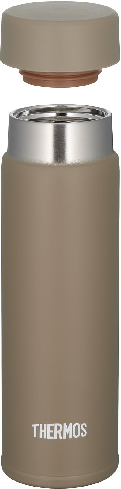 Thermos 150ml Olive Brown Vacuum Insulated Pocket Mug Water Bottle Small Capacity