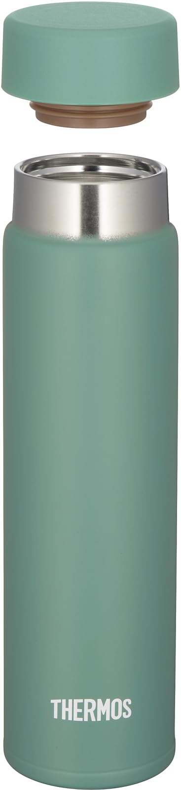 Thermos Small Capacity Vacuum Insulated Water Bottle 180ml Green Pocket Mug
