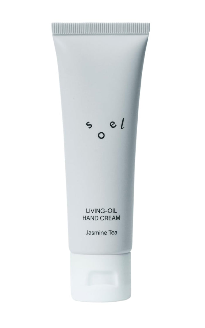 Soel Natural Jasmine Tea Oil Hand Cream 50g Non-Greasy Organic Formula