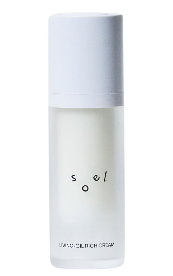 소엘 리빙 오일 리치 크림 30g 빠른 흡수 보습 천연 향