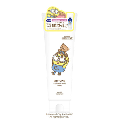 Softymo Cleansing Wash White Minion Design Makeup Remover