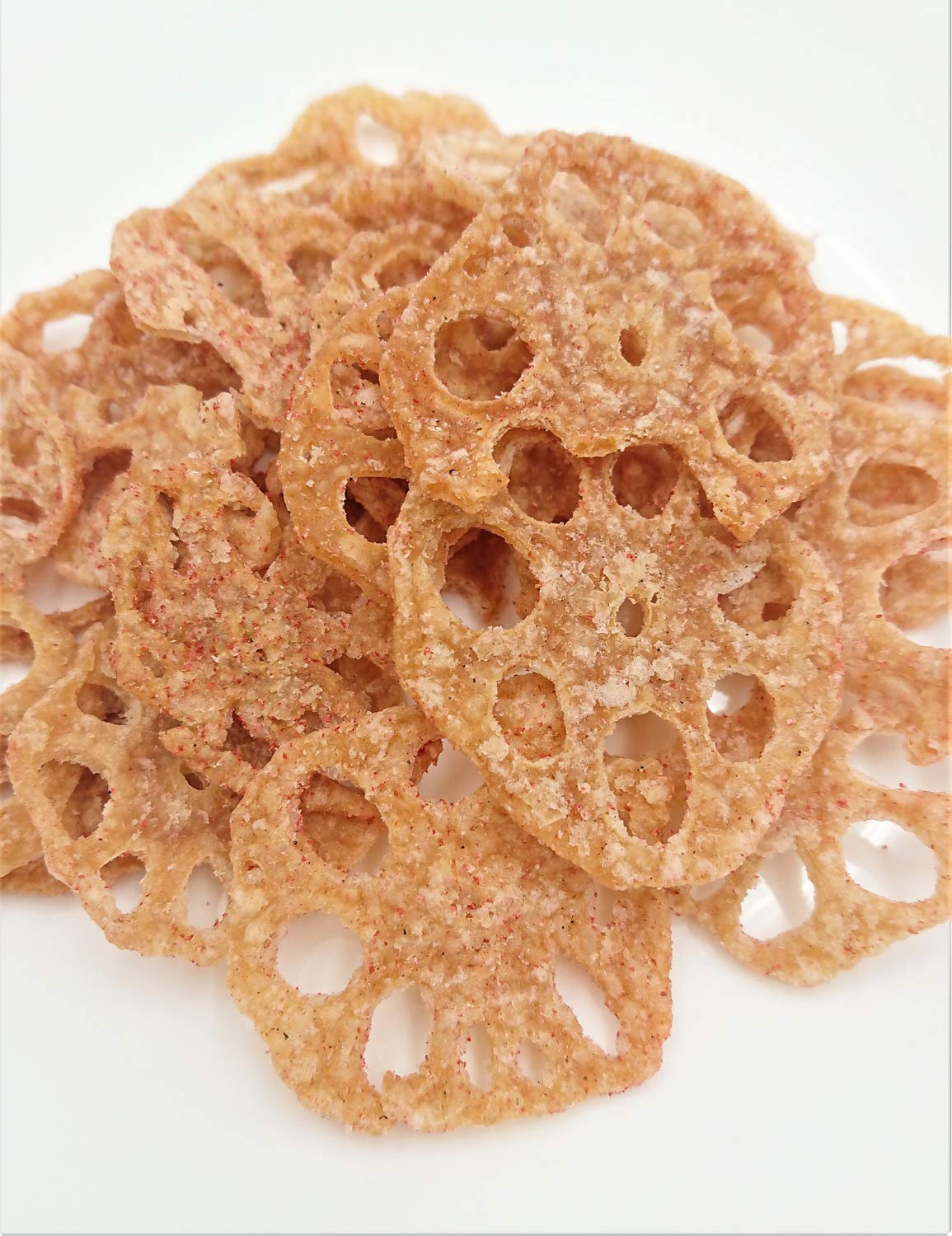 Soken Lotus Root Chips Ume Flavor 18g – Healthy Snack, Rich in Dietary Fiber