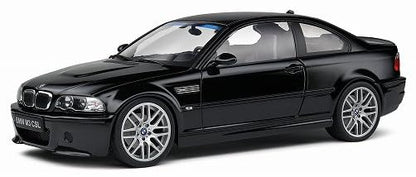 Kyosho 1/18 BMW E46 M3 CSL 2003 Black Diecast Car S1806506