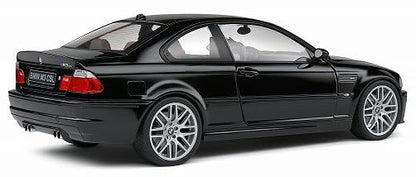 Kyosho 1/18 BMW E46 M3 CSL 2003 Black Diecast Car S1806506