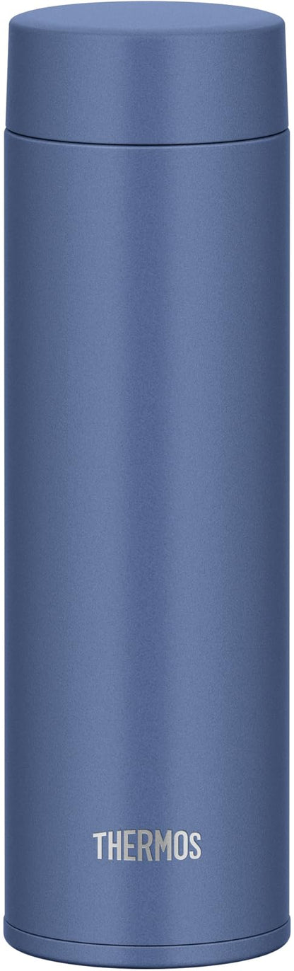 Thermos Joq-480 Asb Vacuum Insulated Stainless Steel Water Bottle Ash Blue Dishwasher Safe 480Ml