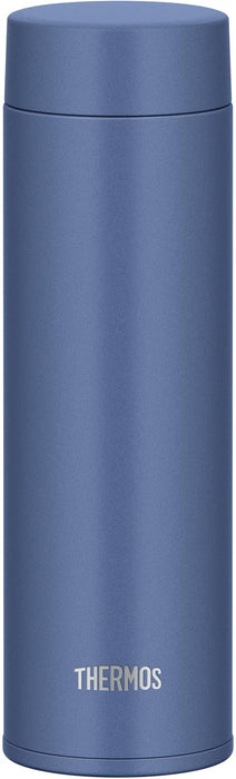 Thermos Joq-480 Asb Vacuum Insulated Stainless Steel Water Bottle Ash Blue Dishwasher Safe 480Ml
