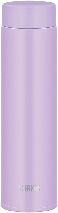 Thermos JOQ-600 LV Vacuum Insulated 600ml Water Bottle Lavender Lightweight Stainless Steel Dishwasher Safe
