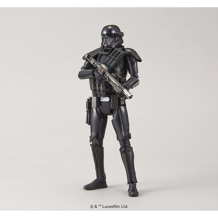 Bandai Spirits Star Wars Death Trooper Black Model - 1/12 Scale Color-Coded Plastic