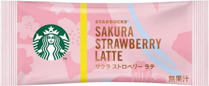 Starbucks Premium Mix Sakura Strawberry Latte 4P
