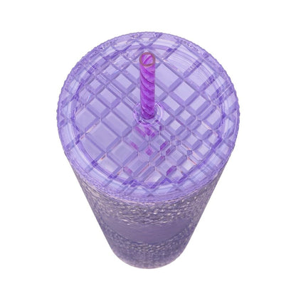 Starbucks Sakura 2025 Cold Cup Blue Gradient 710Ml