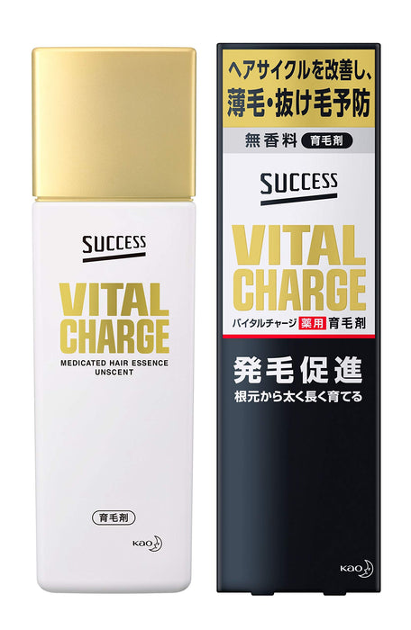 Success Vital Charge 藥用生髮劑，讓頭髮更濃密、更豐盈