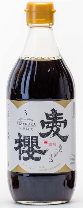 杉浦本味醂 3 年陈酿甜米调味料 500Ml