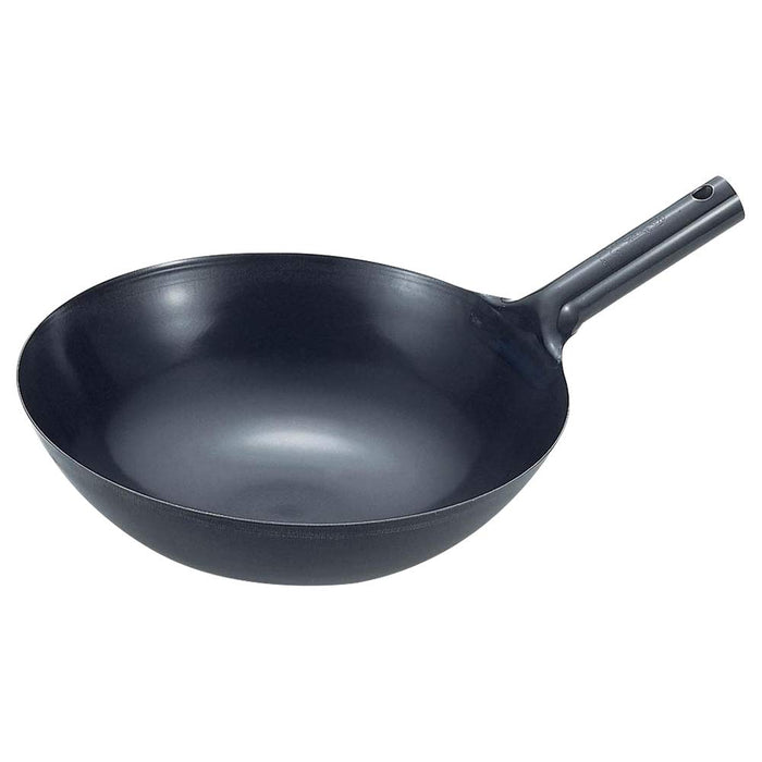 Summit 1.2mm Round Bottom Japanese Wok with Handle