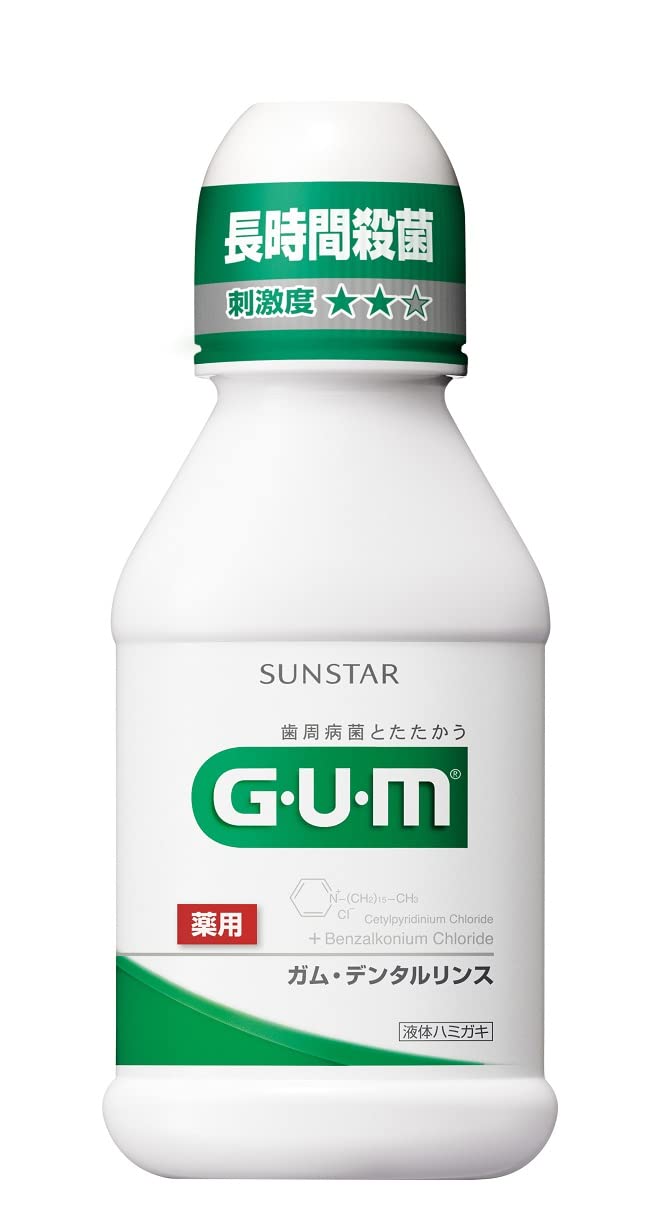 Sunstar Gum Dental Rinse 80Ml Regular - Fresh Breath & Oral Hygiene
