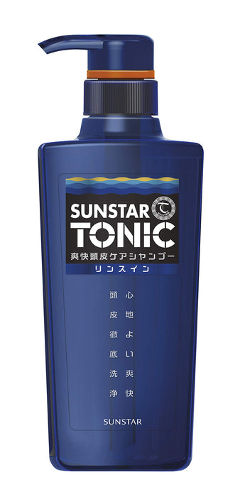 Sunstar Tonic 沖洗幫浦 460ml - 清爽無矽頭皮護理