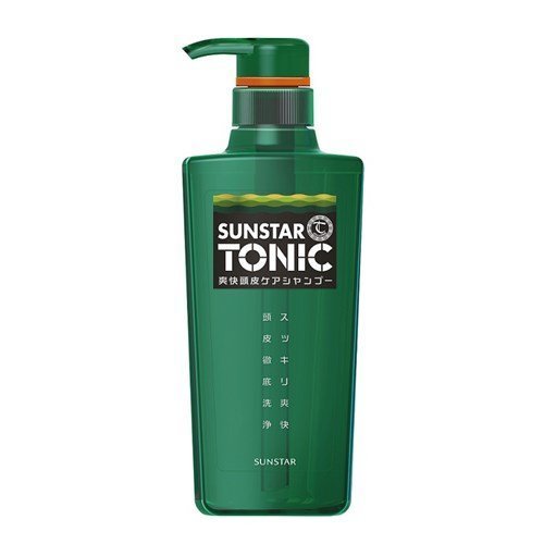 Sunstar Tonic Shampoo 480ml Refreshing Scalp Care Silicone-Free Citrus