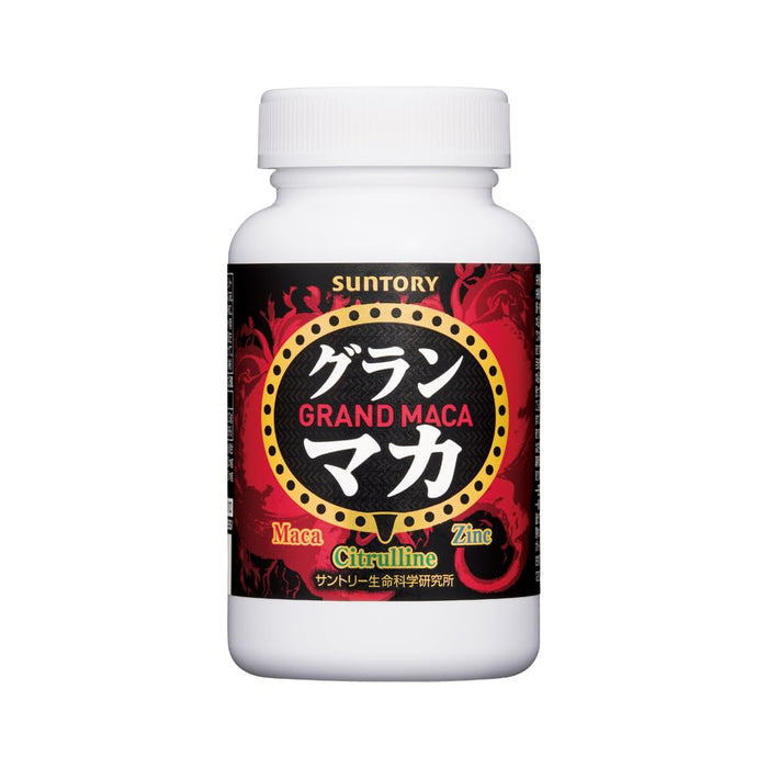 Suntory Grand Maca Men's Vitality Supplement with L-Citrulline and Zinc - 120 Tablets