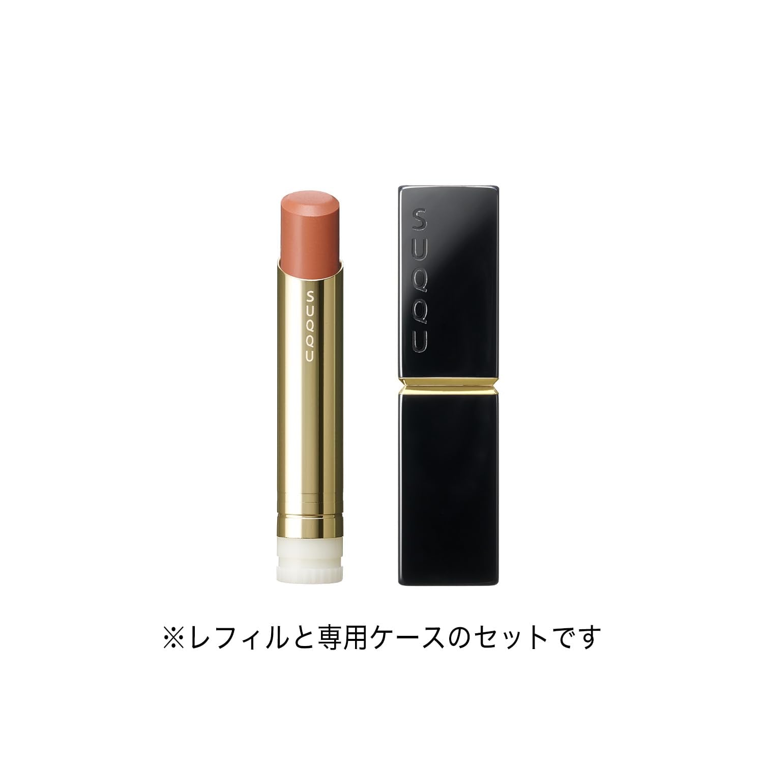 Suqqu Moisture Glaze Lipstick 107 Mizumomo Refill Case 2025 Summer Collection