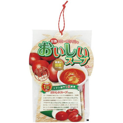 Yokoyama'S Delicious Sweet Ripe Fruit Tomato Soup - 10 Servings - Japan