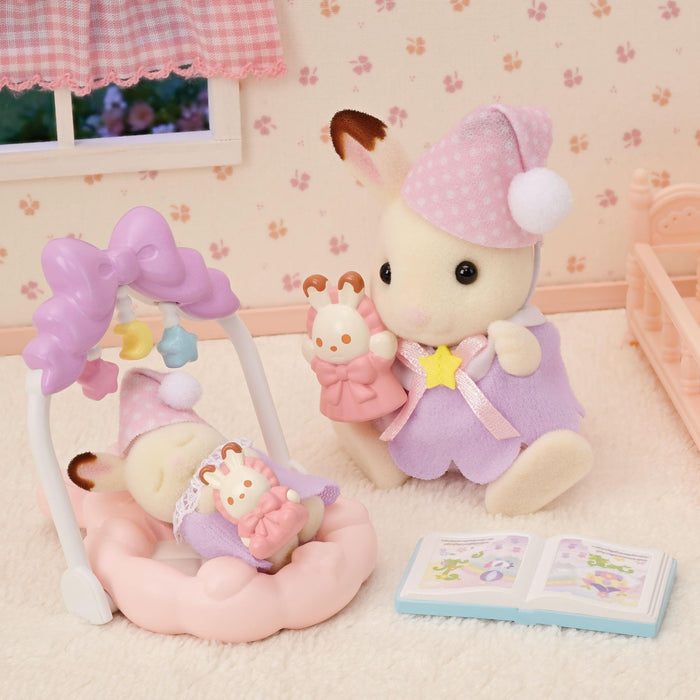 Epoch Sylvanian Families Dollhouse Set DF-27 - Sleep Together Toy Set Age 3 and Up