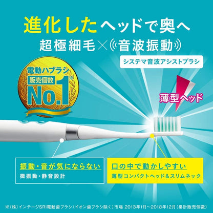 Systema Sonic Brush Electric Replacement Regular Green 2 Pieces