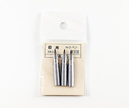 Tachikawa Comic Pen N-3 G Pen 3-Pack for Artists and Illustrators