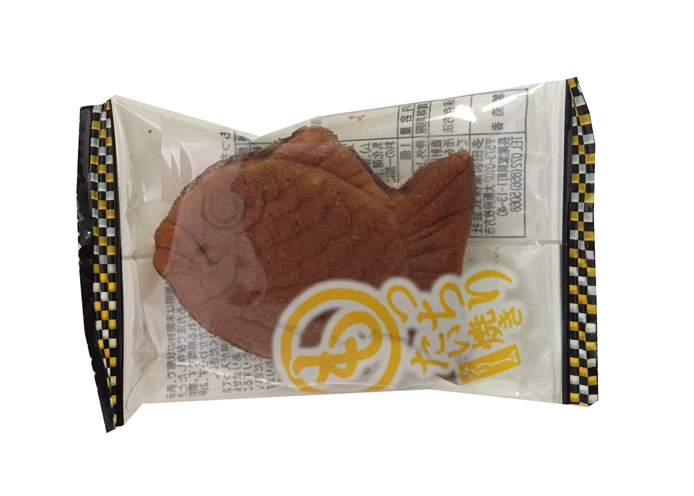 Tada Confectionery Taiyaki Custard Cream Waffle Snack Pack - 10 Pieces