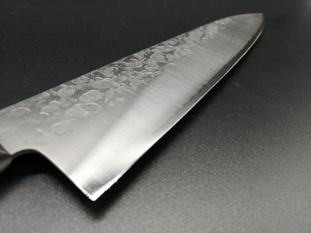 Takamura Hamono VG10 Stainless Steel Gyuto Knife 180mm Hammered Blade