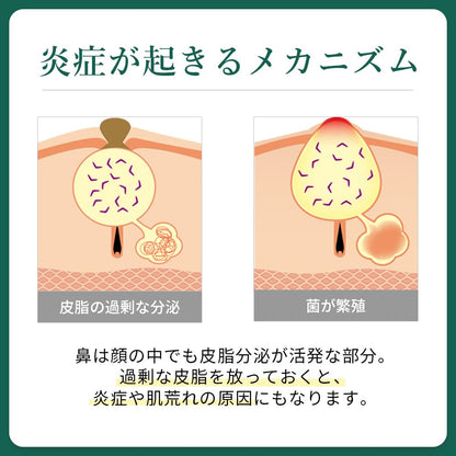 Takeuchi Pharmaceutical Cica Hydrocolloid Nose Acne Patch with Tea Tree