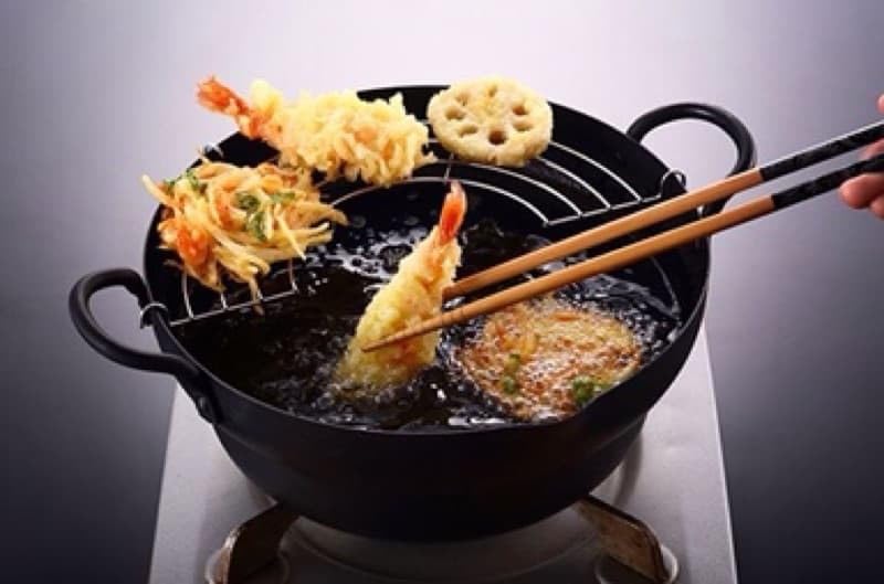 Takumi Japan 24Cm Iron Tempura Pot Induction Compatible Cookware