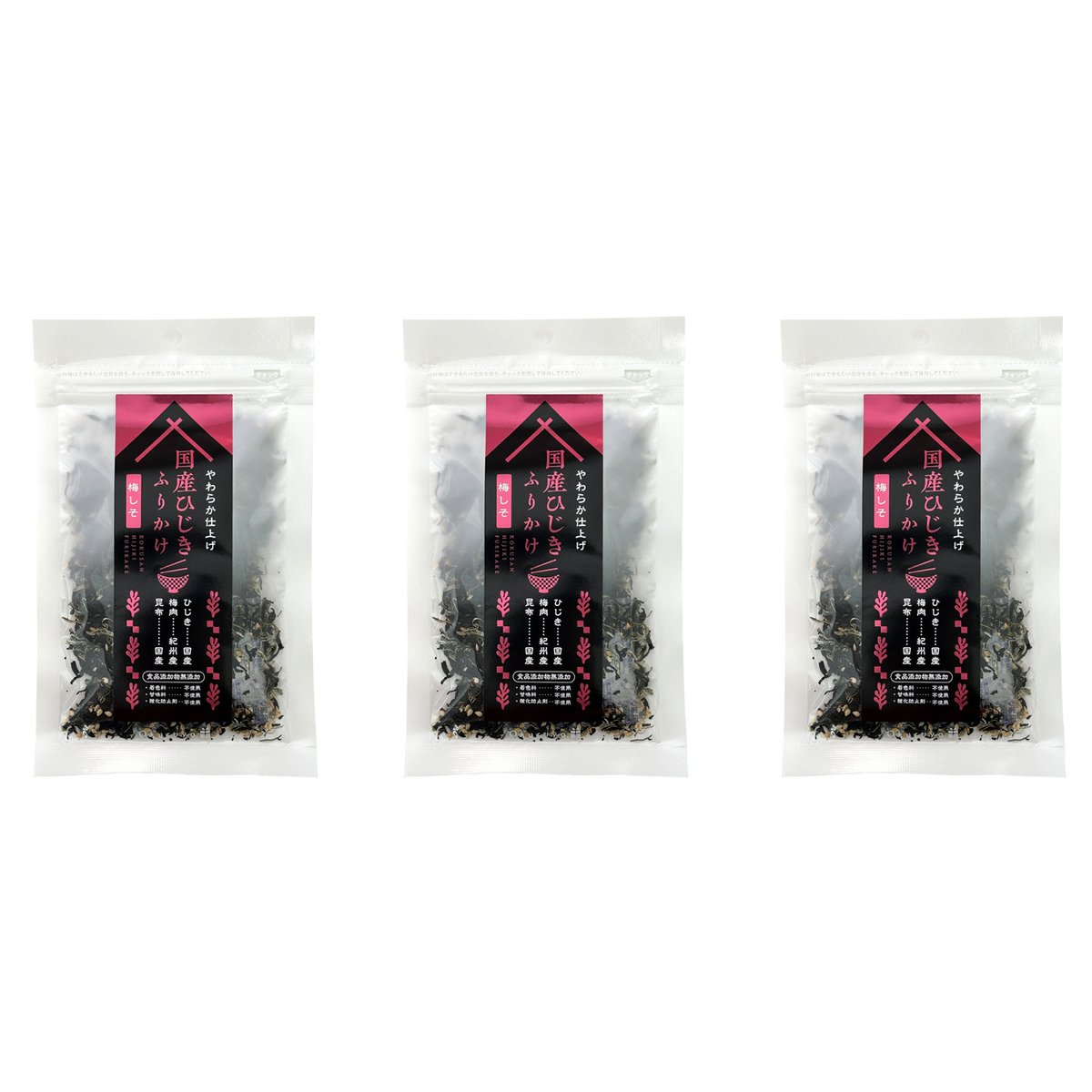 Takusei Hijiki Plum Shiso Furikake Seasoning 22G