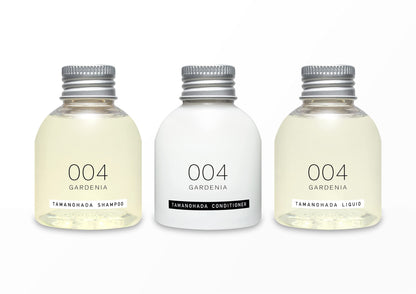 Tamanohada Amenities Set 80Ml x 3 Gardenia Scent 004