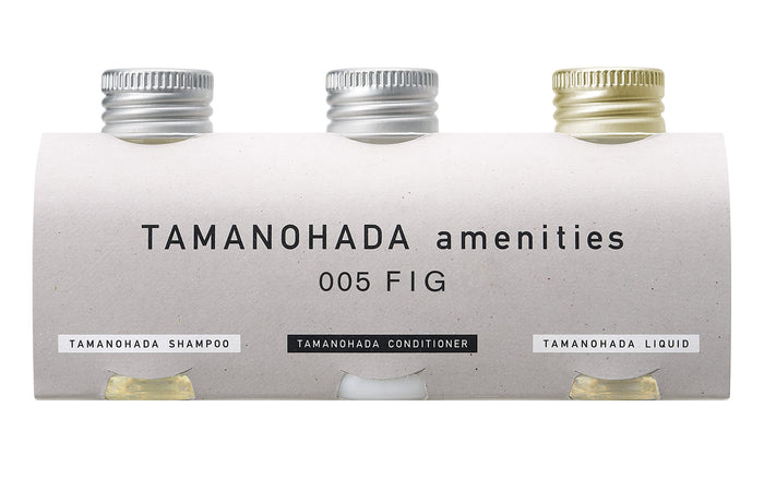 Tamanohada Amenities Set 80Ml x3 005 Fig Fragrance