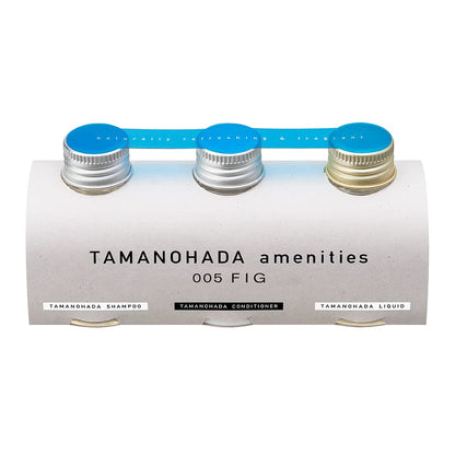 Tamanohada Amenities Set 80Ml x3 005 Fig Fragrance