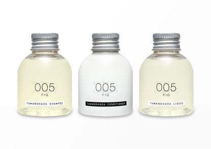 Tamanohada Amenities Set 80Ml x3 005 Fig Fragrance