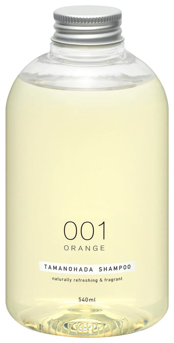 Tamanohada Shampoo 001 Orange 540mL - Natural Hair Care by Tamanohada