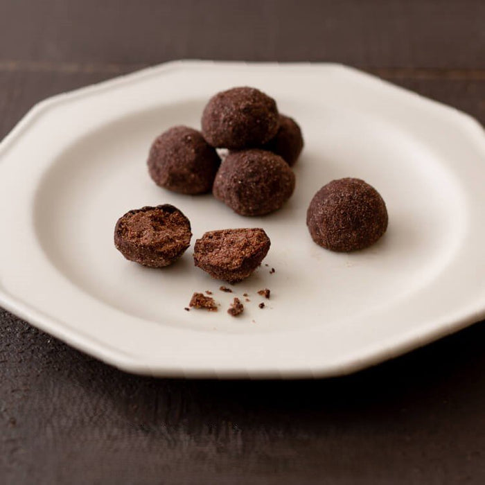 Tatated Vegan Gluten Free Cacao Cookie Balls Pack of 3 Healthy Snack