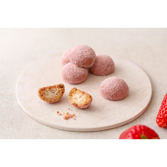 Tatated Vegan Gluten-Free Strawberry Cookie Balls Pack of 3